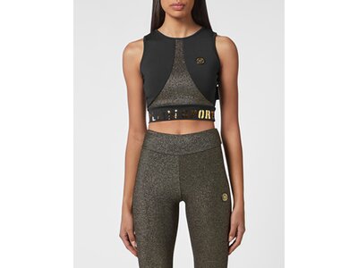 PLEIN SPORT Damen BH STATEMENT Schwarz