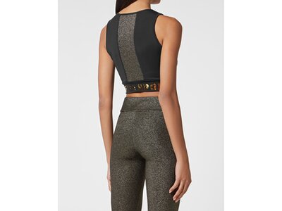 PLEIN SPORT Damen BH STATEMENT Schwarz