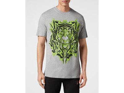 PLEIN SPORT Herren Shirt THUNDER TIGER Silber