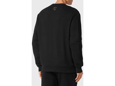 PLEIN SPORT Herren Sweatshirt M Sweatshirt Schwarz