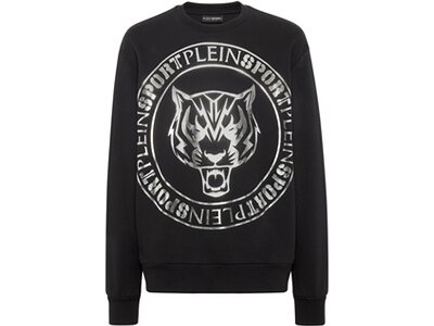 PLEIN SPORT Herren Sweatshirt TIGER Schwarz