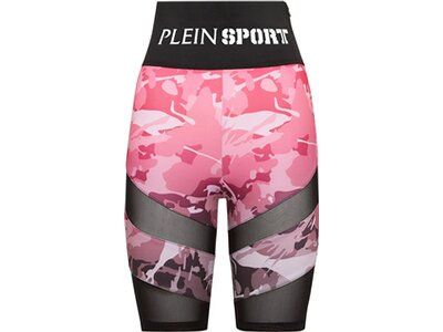 PLEIN SPORT Damen Tight CAMOUFLAGE Rot