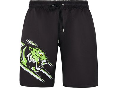 PLEIN SPORT Herren Shorts TIGER Schwarz
