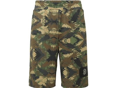 PLEIN SPORT Herren Shorts CAMOUFLAGE Grau