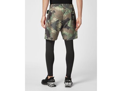 PLEIN SPORT Herren Sporthose CAMOUFLAGE Grau