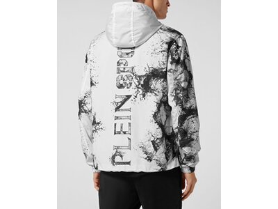 PLEIN SPORT Herren Schlupfjacke SPLASH EXTREME Weiß
