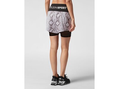 PLEIN SPORT Damen Shorts PYTHON Rot