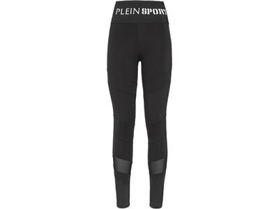 PLEIN SPORT Damen Tight W Leggings Schwarz