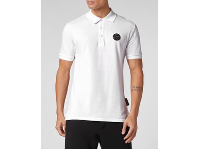 PLEIN SPORT Herren Polo THUNDER TIGER Grau