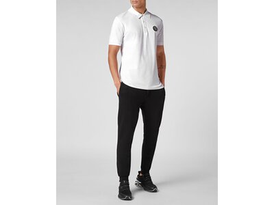 PLEIN SPORT Herren Polo THUNDER TIGER Grau