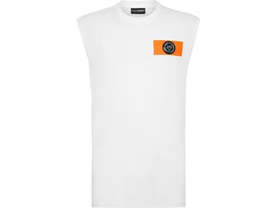 PLEIN SPORT Herren Shirt M Tanktop Weiß