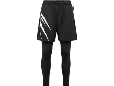 PLEIN SPORT Herren Tight SCRATCH Schwarz