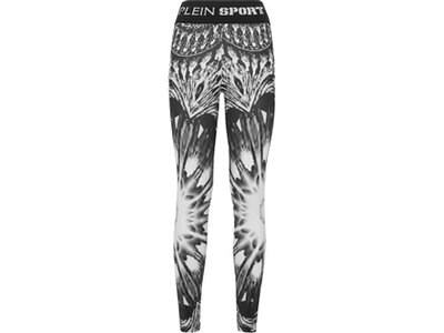 PLEIN SPORT Damen Tight OPTICAL FLOWER Grau