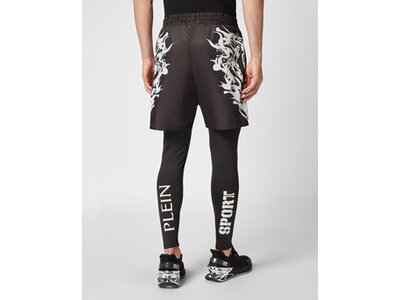 PLEIN SPORT Herren Tight TIGER Grau