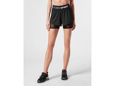PLEIN SPORT Damen Shorts BASIC Schwarz