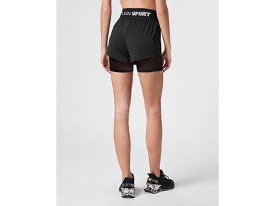 PLEIN SPORT Damen Shorts BASIC Schwarz