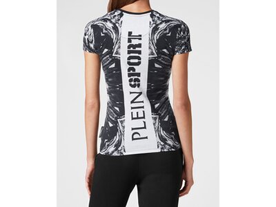 PLEIN SPORT Damen Shirt OPTICAL FLOWER Rot