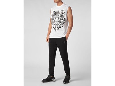PLEIN SPORT Herren Shirt THUNDER TIGER Weiß