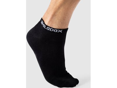SMILODOX Damen Socken Classic 3er Pack Schwarz