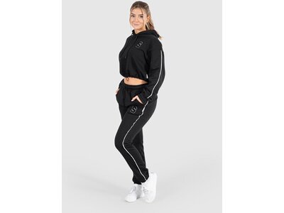 SMILODOX Damen Kapuzensweat Rylanda Schwarz