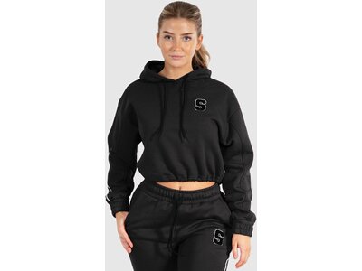 SMILODOX Damen Kapuzensweat Rylanda Schwarz