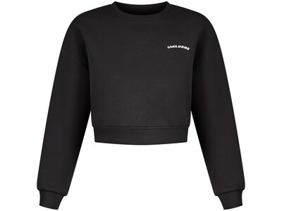 SMILODOX Damen Sweatshirt Sherry Schwarz