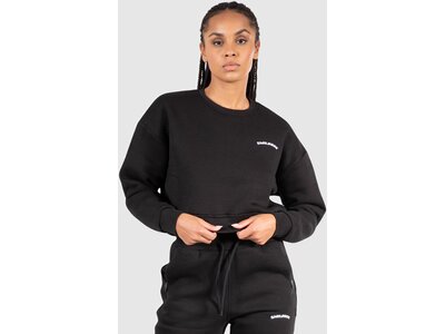 SMILODOX Damen Sweatshirt Sherry Schwarz