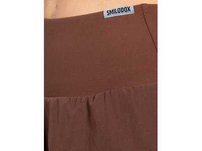 SMILODOX Damen Shorts Advance Pro 2in1 Braun