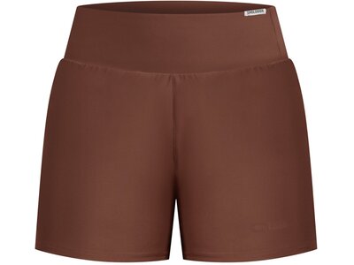 SMILODOX Damen Shorts Advance Pro 2in1 Braun