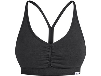 SMILODOX Damen BH Batik Scrunch Schwarz
