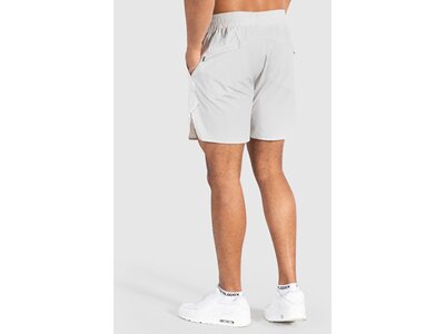 SMILODOX Herren Shorts Sydney Silber