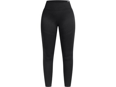 SMILODOX Damen Tight Solid Scrunch Schwarz
