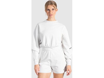 SMILODOX Damen Sweatshirt Althea Grau