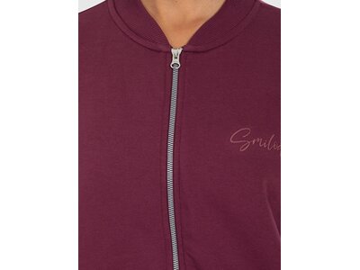 SMILODOX Damen Sweatshirt Fayne Rot