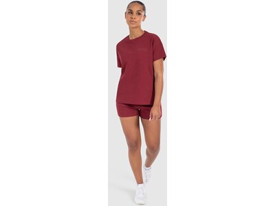 SMILODOX Damen Shirt Fayne Rot
