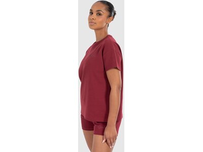 SMILODOX Damen Shirt Fayne Rot