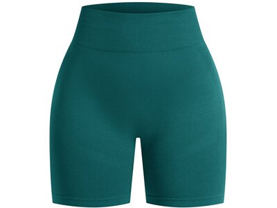 SMILODOX Damen Shorts Maria Solid Scrunch Blau