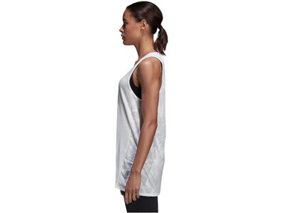 ADIDAS Damen Trainingstank ID Mesh Weiß