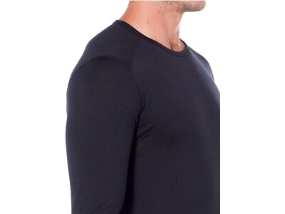 ICEBREAKER Herren Funktionsshirt "Mens 200 Oasis LS Crewe" Langarm Schwarz