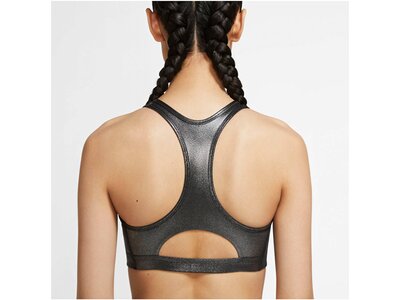 NIKE Damen Sport-BH "Swoosh Icon Clash" Grau