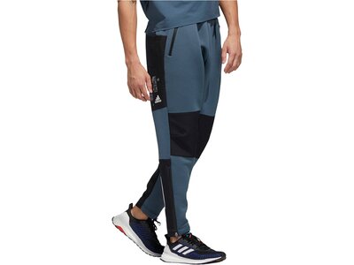 ADIDAS Herren Trainingshose "Tech Double Knit" Blau