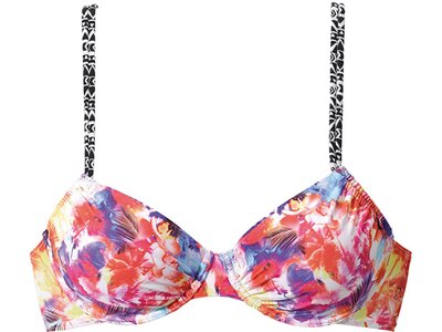 VENICEBEACH Damen Bikini Oberteil / Bügel-Top E-Cup Bunt