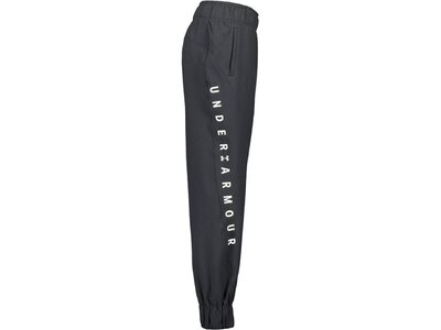 UNDER ARMOUR Damen Trainingshose "Woven Branded Pant" Grau