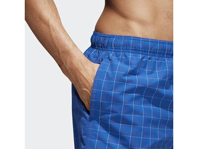 ADIDAS Herren Checkered Badeshorts Blau