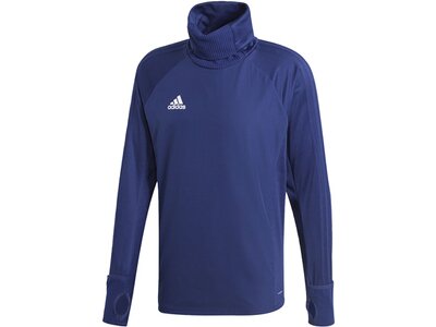 ADIDAS Herren Condivo 18 Player Focus Warm Oberteil Blau