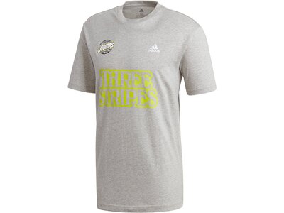 ADIDAS Herren T-Shirt "Lucky 8 Graphic" Grau