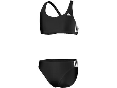 ADIDAS Kinder Bikini 3SA Sporty Bikini Schwarz