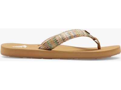 ROXY Damen Badesandalen PORTO RAFFIA II SNDL Grün