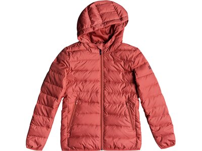 ROXY Kinder Steppjacke mit Kapuze Feeling Better Rot