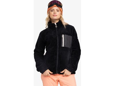 ROXY Damen Rolli ALABAMA FULL ZIP SOLID Schwarz